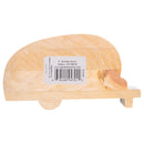P. Graham Dunn Home is Where We Park It Trailer Red 5 x 2.75 Pine Wood Small Tabletop Plaque