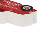 P. Graham Dunn Take The Road Less Traveled Truck Red 5.25 x 2.5 Pine Wood Small Tabletop Plaque