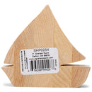 P. Graham Dunn Lifes at Ease Sailboat Nautical 3.5 x 3.25 Pine Wood Small Tabletop Plaque