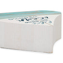 P. Graham Dunn Lifes at Ease Sailboat Nautical 3.5 x 3.25 Pine Wood Small Tabletop Plaque