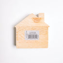 P. Graham Dunn Home for The Holidays Rosy Red 3.2667 x 3.25 Pine Wood Christmas Small Shape Sign