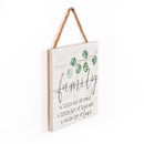 P. Graham Dunn Family Little Crazy Loud Lot of Love White 7 x 7 Inch Wood Pallet Wall Hanging Sign