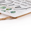 P. Graham Dunn Faith Makes Things Possible Whitewash 7 x 7 Inch Wood Pallet Wall Hanging Sign