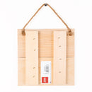 P. Graham Dunn He Restores My Soul Psalm 23:3 Whitewash 7 x 7 Inch Wood Pallet Wall Hanging Sign