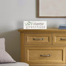 P. Graham Dunn Choose Gratitude Whitewash 10 x 3.38 Inch Pine Wood Slat Easelback Tabletop Sign