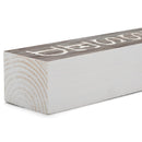 P. Graham Dunn Blessed Rustic Grey 7.25 x 1.5 Inch Wood Vertical Tabletop Block Sign