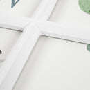 P. Graham Dunn Live Now in These Precious Moments White 25.5 x 19.5 Pine Wood Window Plaque