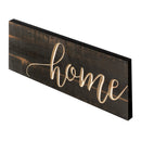 P. Graham Dunn Home Distressed Engraved 15.75 x 5.5 Inch Solid Pine Wood Plank Wall Plaque Sign