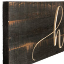 P. Graham Dunn Home Distressed Engraved 15.75 x 5.5 Inch Solid Pine Wood Plank Wall Plaque Sign
