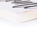 P. Graham Dunn Welcome Home Birds Whitewash 5.5 x 10 Solid Wood Plank Wall Plaque Sign