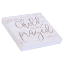 P. Graham Dunn for This Child We Have Prayed Whitewash 5.5 x 5.5 Solid Wood Plank Wall Plaque Sign