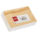 P. Graham Dunn This is Our Happily Ever After Laurel Wreath White 5 x 3.5 Inch Solid Pine Wood Barnhouse Block Sign