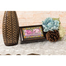 Friends Flowers Jeweled Amber Music Box Plays Wind Beneath My Wings