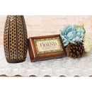 Amazing Friend Woodgrain Jewelry Music Box Plays What Friends Are For