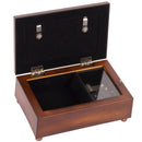 Amazing Friend Woodgrain Jewelry Music Box Plays What Friends Are For
