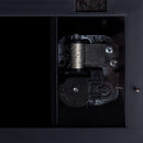 No One More Lucky to Have Matte Black Jewelry Music Box Plays Wonderful World