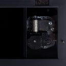 Sister May You Always Feel Love Matte Black Jewelry Music Box Plays Wonderful World