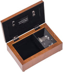 Home décor keepsake and trinket box made with hidden musical mechanism inside