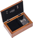 As You Are Confirmed Take the Shield Woodgrain Rope Trim Jewelry Music Box Plays Amazing Grace