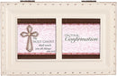 On Your Confirmation Scripture Ivory Music Box Plays Ave Maria