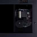 Sister So Important World Not Complete Matte Black Jewelry Music Box Plays You Light Up My Life