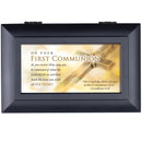 On Your First Communion Black Music Box Plays How Great Thou Art