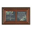 Baptism Guide You Woodgrain Music Box Plays How Great Thou Art