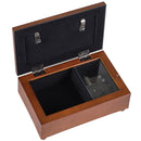 First Holy Communion Woodgrain Music Box Plays Amazing Grace