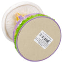 Purple Mushroom Fairy Musical Carousel 6 inch Rotating Figurine Plays Tune You are My Sunshine