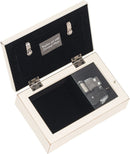 First Communion God Beside You Matte Ivory Jewelry Music Box Plays Ave Maria