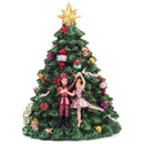 Elanze Designs Ballet Christmas Tree Musical Carousel Plays Nutcracker Suite