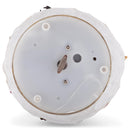 Elanze Designs Reindeer 120 MM Christmas Snow Globe Plays Here Comes Santa Claus