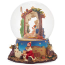 Elanze Designs Nativity Wise Men Night Sky 100 MM Christmas Snow Globe Plays Silent Night