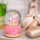 Rotating Ballerina Princess Fairy 100MM Musical Water Globe Plays Tune Swan Lake