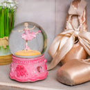 Dancing Ballerina Rotating 100MM Musical Water Globe Plays Tune Swan Lake