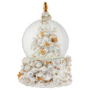 Revolving Christmas Tree 100MM Musical Water Globe Plays Tune Jingle Bells