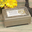 On Your Childs Baptism Petite Rose Music Box Plays Amazing Grace