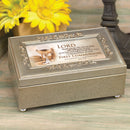 First Communion Child Petite Rose Music Box Plays Amazing Grace