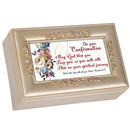 Your Confirmation Petite Rose Music Box Plays How Great Thou Art