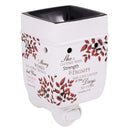 She is More Precious Than Rubies Proverbs 31 Woman Electric Plug-in Outlet Wax and Oil Warmer