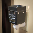 Home decor electrical fragrance lamp for use with wax drop, tarts, and oil scents