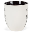 Mary Square Father of the Bride Scan Here Barcode White 20 Ounce Ceramic Coffee Mug