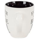 Mary Square Father of the Bride Scan Here Barcode White 20 Ounce Ceramic Coffee Mug