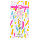 Mary Square"Work Hard Stay Sweet Trust God Love Deep" 3" x 1" Acrylic Badge Reel With Alligator Clip