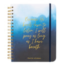 Mary Square "Because He bends down to listen, I will pray as long as I have breath!" Prayer Journal