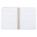 He Able To Do Golden Dot 7 x 9 Paper Wire Bound Prayer Journal