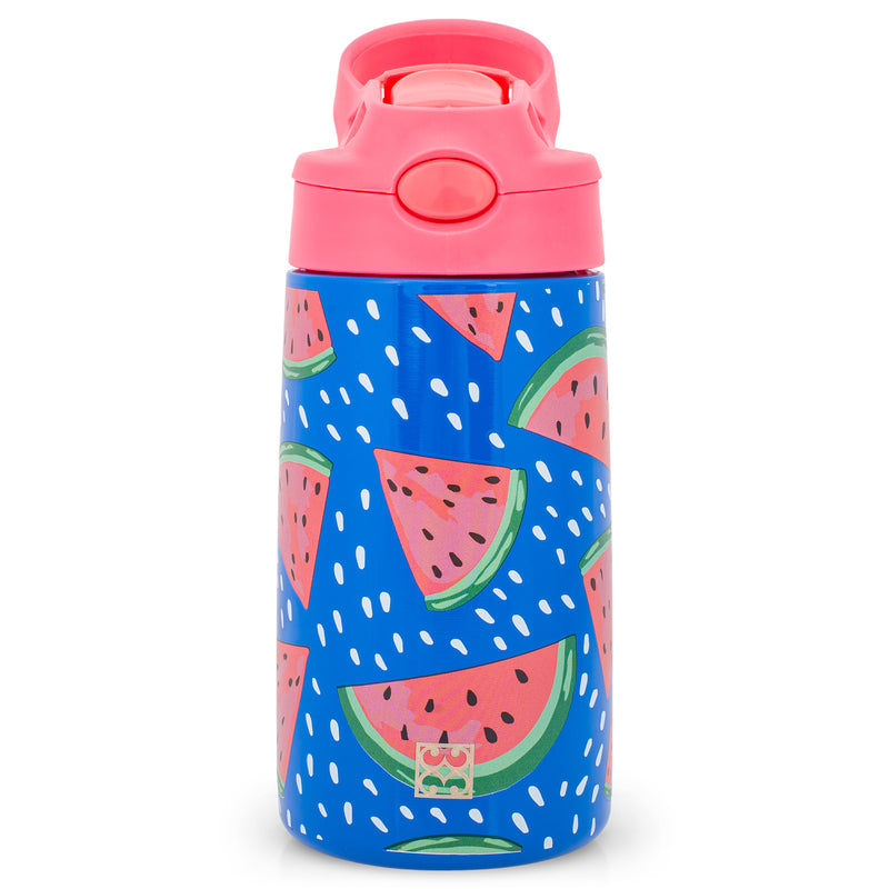 Mary Square 13 Ounce Snack Time One In A Melon Kids Stainless Bottle