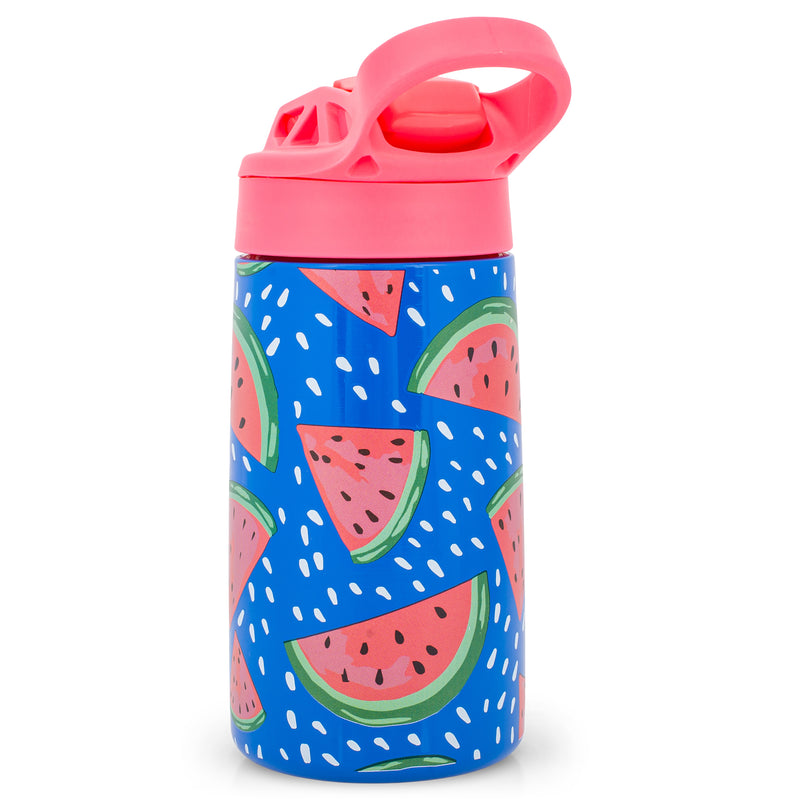 Mary Square 13 Ounce Snack Time One In A Melon Kids Stainless Bottle