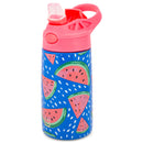 Mary Square 13 Ounce Snack Time One In A Melon Kids Stainless Bottle