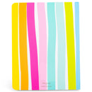 Mary Square "Today Is The Perfect Day To Be Happy" Mutli-Stripe 7"x9.5"Bound Lux Journal
